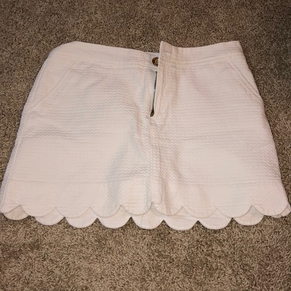 Lilly Pulitzer Colette Skort Size 00 White